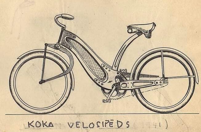 VAI ZINI koka velosipēds