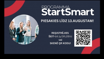 Dienas apskats. LU Biznesa inkubators aicina vasaras programmā “StartSmart”