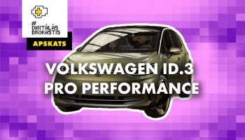 Automašīnas "Volkswagen ID.3 Pro Performance" apskats