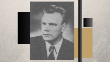 IV – VII Latvijas Skolu jaunatnes dziesmu un deju svētku virdiriģents Jānis Brants