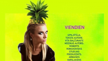 Vitai Baļčunaitei jauna dziesma "Viendien"