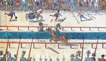 30. jūnijs. Francijas karalis Anrī II tiek nāvējoši savainots ar salūzuša pīķa šķēpeli