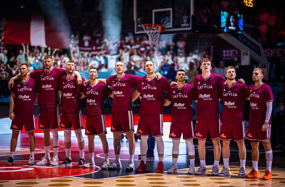 eurobasket Latvija-Čehija