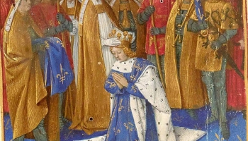 28. janvāris. Francijas karaļa Šarla VI galmā ballē izceļas ugunsgrēks