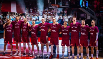 Latvijas basketbolisti pārliecinoši uzvar Čehijas izlasi. Pēcspēles studija