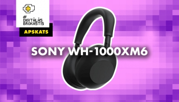 Austiņu "Sony WH-1000XM6" apskats