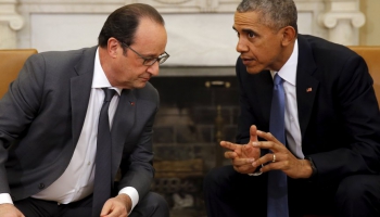 Olands un Obama aicina Krieviju izmantot savu ietekmi Sīrijas krīzes risināšanā