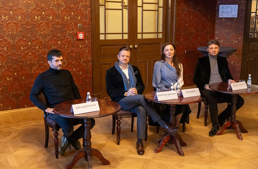 Aiks Karapetjans Raimonds Bramanis Irma Pavāre Mārtiņš Ozoliņš LNO