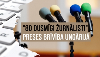 Ungārijas žurnālisti veido filmu par valdības mēģinājumiem ierobežot preses brīvību