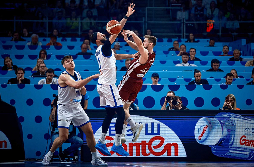 eurobasket Latvija-Čehija