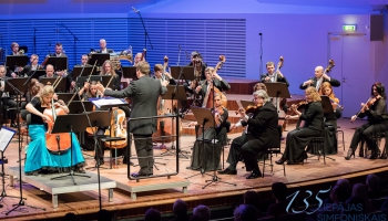 Kristīne Blaumane, Liepājas Simfoniskais orķestris un Andris Poga "Lielajā dzintarā"