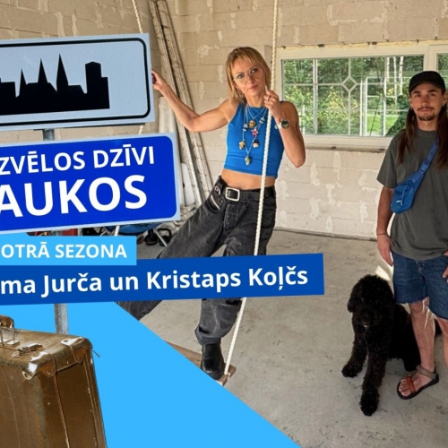 Es izvēlos dzīvi LAUKOS.- Laimas Jurčas un Kristapa Koļča brīvība saprast - tā drīkst!