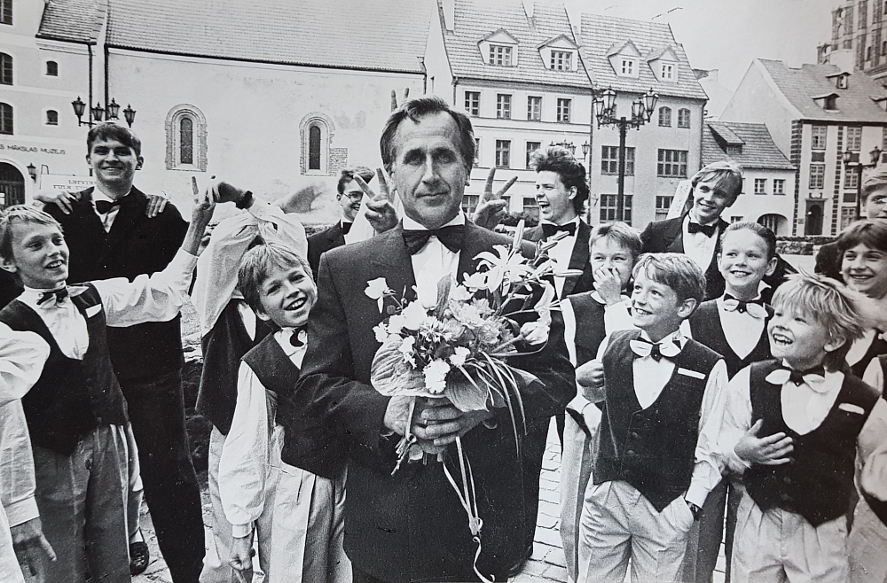 Jānis Erenštreits un Rīgas Doma zēnu koris