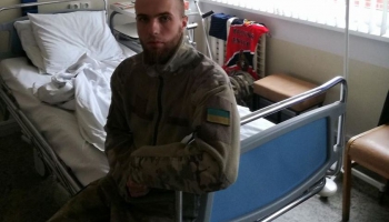 Раненый украинский военный: Я благодарен Латвии за помощь