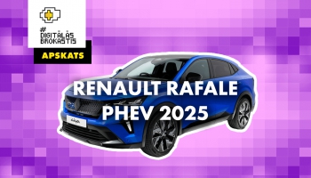 300ZS hibrīda "Renault Rafale" apskats