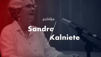 Sandra Kalniete: Tas ir dramatiski, ka cilvēki nejūt savas balss ietekmi uz politiku