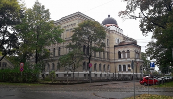 Atklātas Rīgas Stradiņa universitātes Anatomikuma rekonstruētās telpas