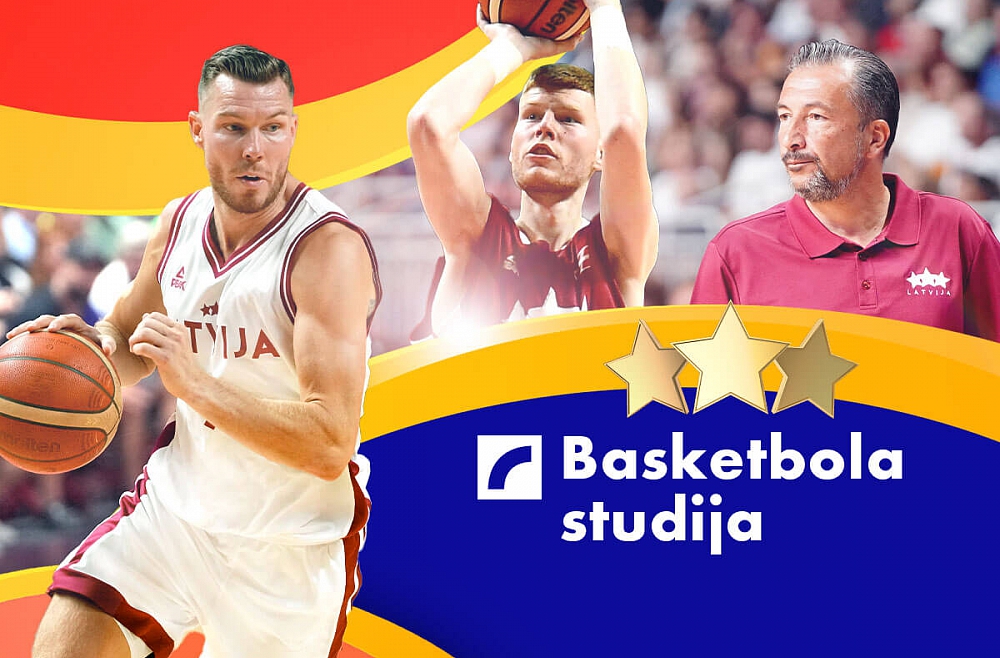 Basketbola studija | Latvijas basketbolisti mēģinās uzveikt saniknoto favorīti Franciju