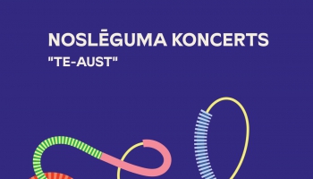 TIEŠRAIDE. Skolu jaunatnes dziesmu un deju svētku noslēguma koncerts "TE-AUST"