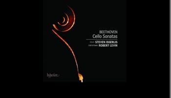 L. van Bēthovena Čellsonāti solminorā op. 5 nr. 2 spēlē Stīvens Iserliss (Hyperion, 2014)