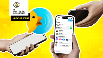 Latvija var: Saziņas lietotne "BirdyChat"
