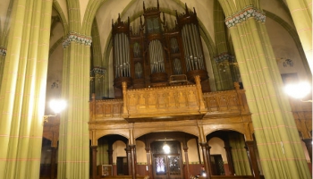 Pasaules koru olimpiādes sakrālās mūzikas koncerts Vecajā Sv. Ģertrūdes baznīcā