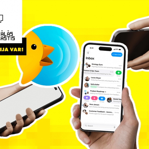 Latvija var: Saziņas lietotne "BirdyChat"