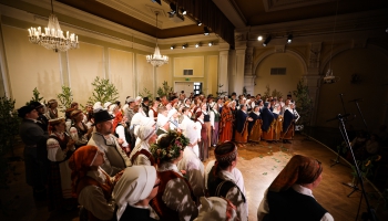 Folkloras festivāla "Baltica 2022" tradicionālās daudzbalsības koncerts
