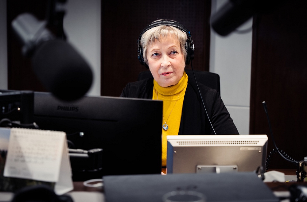 Skaņu operatore Vēsma Plūme: Radio man bija sirds darbs