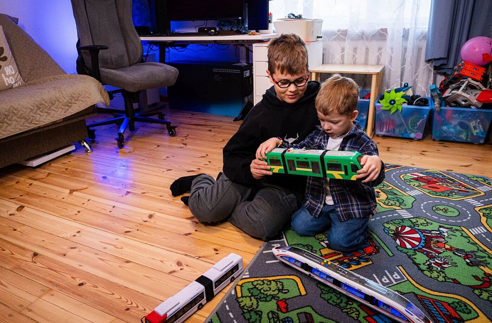 gimst-grinduli Paula Andris Aleksandrs Lauris