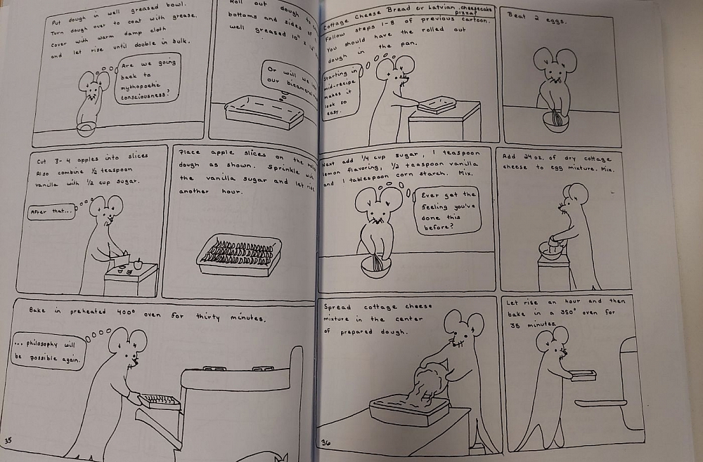 trimdas pavargramatas ”Nospeķotas lapiņas un gardas vakariņas”