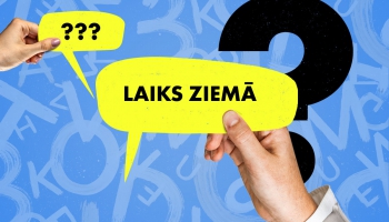 Laiks ziemā. Подтяни латышский #95