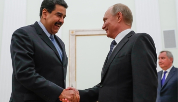Venecuēlas prezidents Nikolass Maduro ieradies vizītē Maskavā
