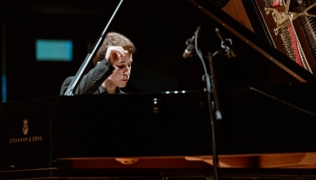 Pianists Daumants Liepiņš Dzintaru Mazajā zālē