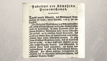 Vai zini, kad un kā Vidzemes zemniekiem tika piešķirti uzvārdi?