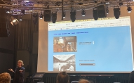 Ingrid Lingaas Fossum konferencē Stokholmā