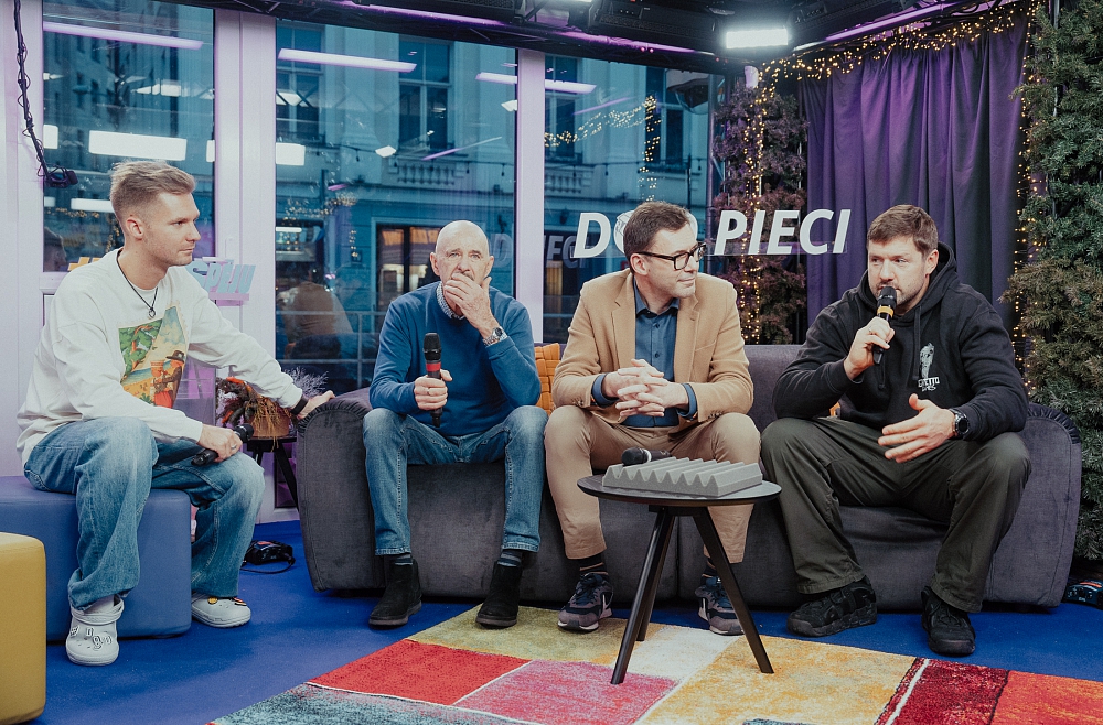 Dod pieci, Jānis Pētersons, Igo Japiņš, Aigars Nords, Raimonds Elbakjans