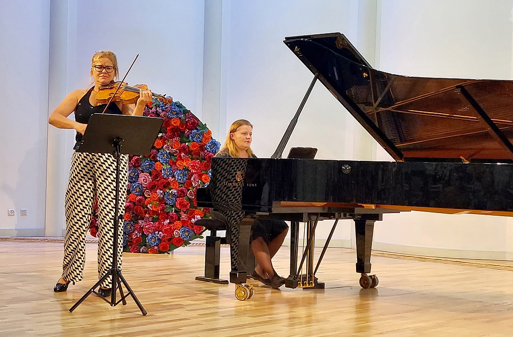 Andra Dārziņa un Lauma Skride