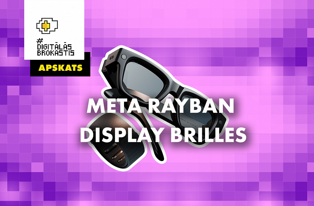 Papildinātās realitātes briļļu Meta Rayban Display apskats ar Niku Evaldu