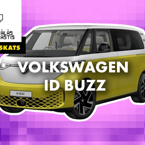 "Volkswagen ID Buzz" elektriskā busiņa apskats #DigitālāsBrokastis