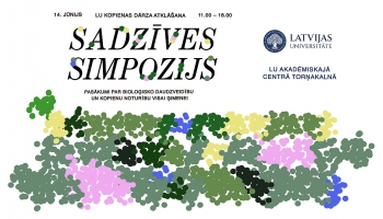 Nedēļas apskats. LU aicina uz Kopienas dārza atklāšanas pasākumu