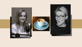 Rīta kafija kopā ar LTV šova "Pārdziedi mani" radošo režisori Zani Gargažinu