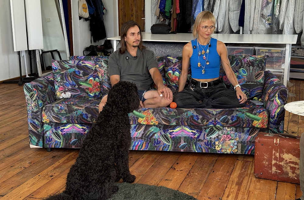 Laima Jurča un Kristaps Koļčs