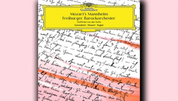 Freiburgas Baroka orķestra albums "Mozart in Mannheim" 