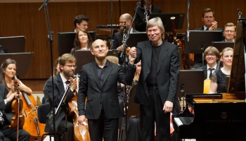 Nelsons Gerners, "Sinfonietta Rīga" un Normunds Šnē sezonas noslēguma koncertā