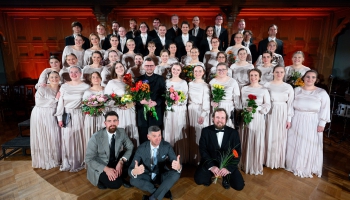 Latvijas Universitātes jauktā kora "Juventus" un diriģenta Valda Tomsona koncerts "Kopība"