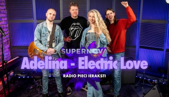 Adelina nodrošinās "Electric Love" Supernovā