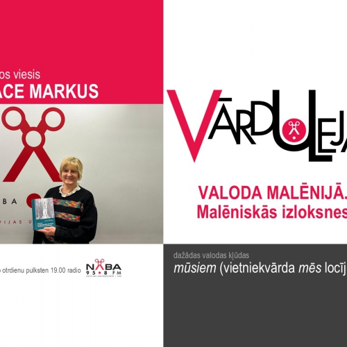Valoda Malēnijā (malēniskās izloksnes). Viesos Dace Markus 