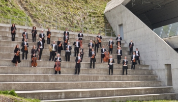 Itāļu Šveices orķestris un diriģents Julians Rahlins Lugano Mākslas un kultūras centrā