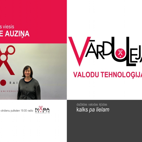 Valodu tehnoloģijas. Viesos Ilze Auziņa
